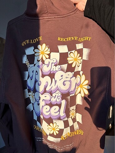 Bershka baskılı sweatshirt
