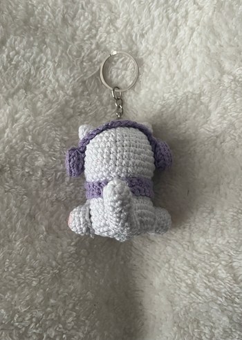 Örgü Kedi Anahtarlık - Görsel 2