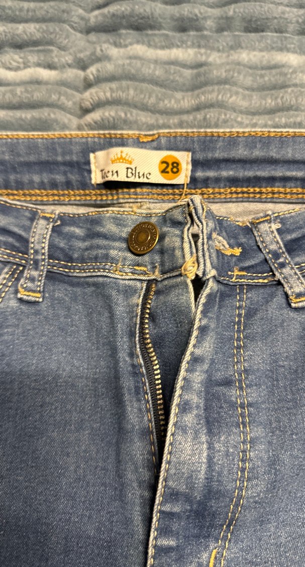 Açık mavi kot - Görsel 3