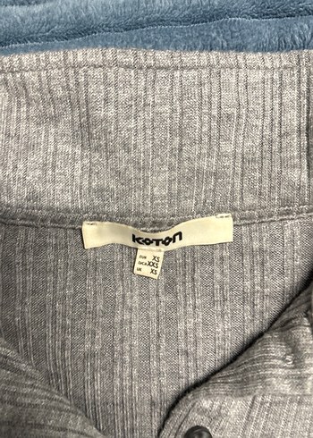 Gri Triko Uzun Kollu Polo Yaka Kadın Kazak - Görsel 8