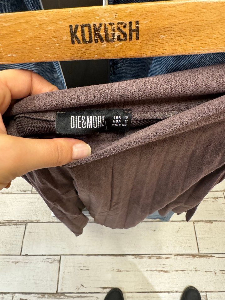 Kokosh Kadın Kahverengi Midi Piliseli Etek - Görsel 3