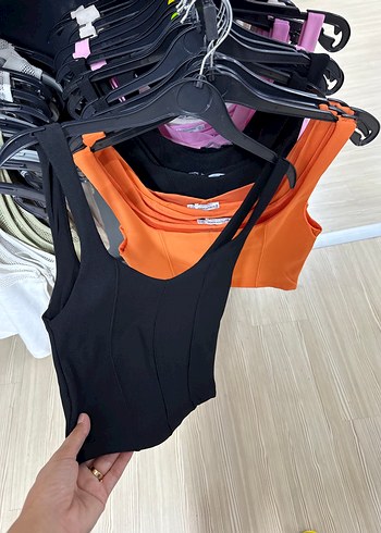 xs Beden Turuncu Straplez Mini Atlet