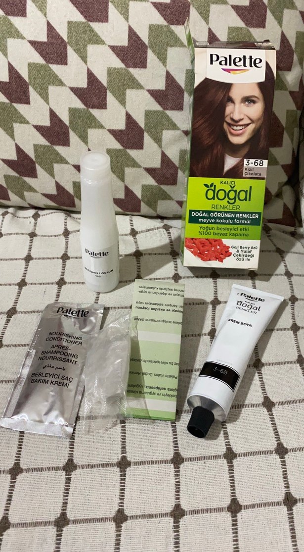 Palette Kalıcı Doğal Kızıl Çikolata Saç Boyası 3-68 - Görsel 2