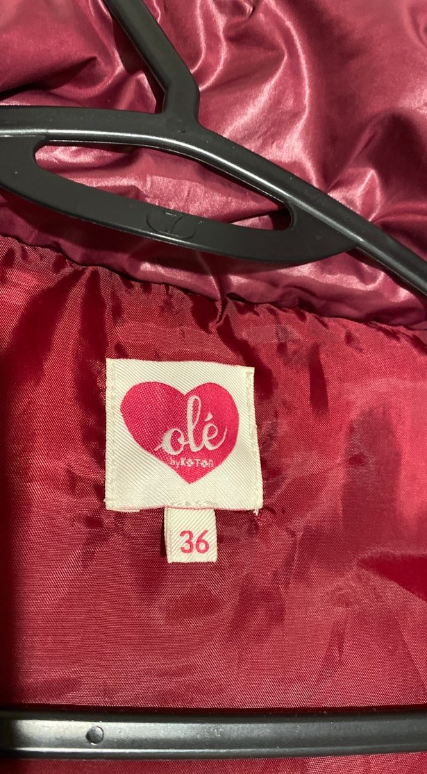 KOTON Vişneçürüğü Kadın Fermuarlı  Kapşonlu Yelek - Görsel 5