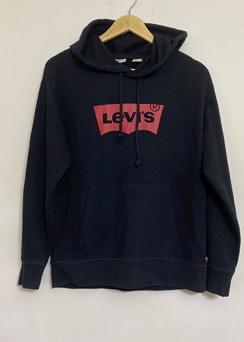 Levis Levi S Siyah Kapusonlu Sweatshirt