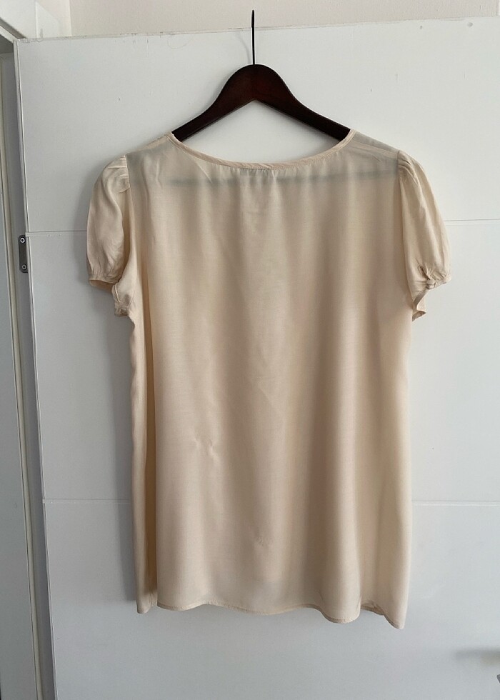 Lc Waikiki Bej Bluz - Görsel 4