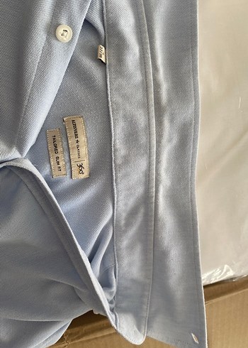 Altınyıldız Lacoste kumaş Mavi Erkek Gömlek - Görsel 4