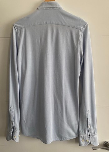 Altınyıldız Lacoste kumaş Mavi Erkek Gömlek - Görsel 2