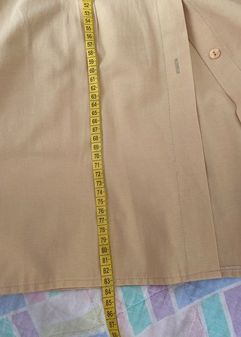 Açık hardal Kadın Gömlek - Görsel 9