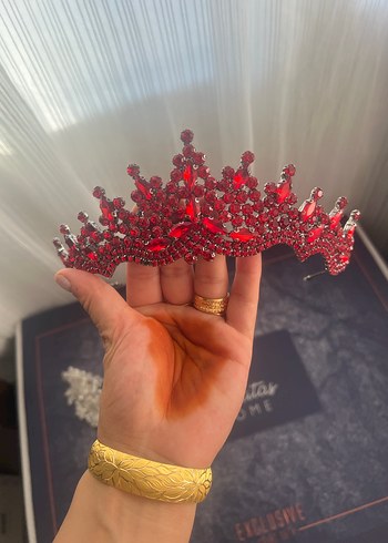 Beyaz Boncuklu Bohem Gelin Saç Aksesuarı ve kına tacı - Görsel 3