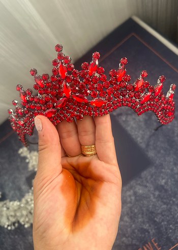 Beyaz Boncuklu Bohem Gelin Saç Aksesuarı ve kına tacı - Görsel 2