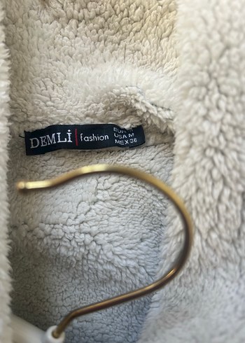 Koyu Siyah Kürklü Deri Ceket - Görsel 4