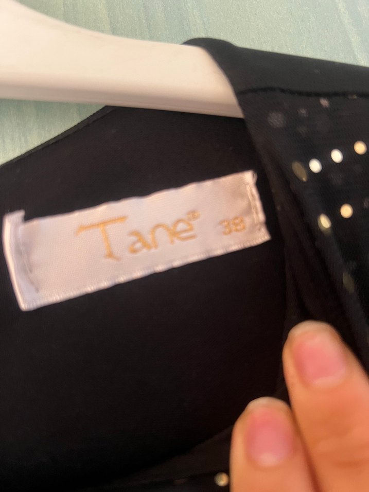 Siyah Uzun Drapeli Gotik Elbise - Görsel 4