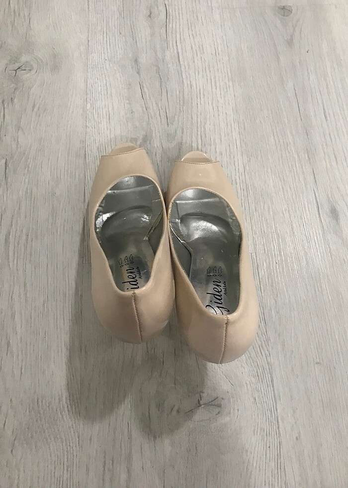 Dolgu topuk ayakkabı - Görsel 4