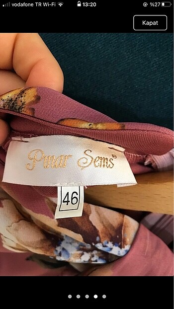 Pınar şems boydan elbise - Görsel 4