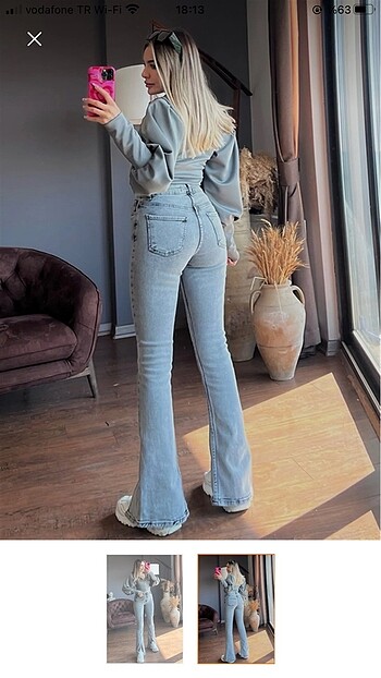 Trendyol & Milla Yüksek bel likralı kot jeans