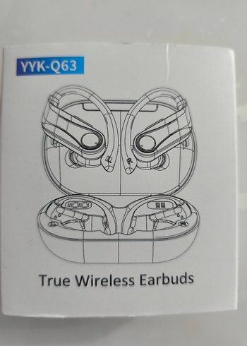 YYK-Q63 siyah Kablosuz bluetooth Kulaklık