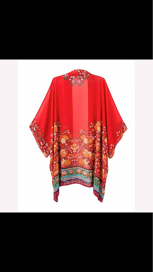 Çiçekli kimono