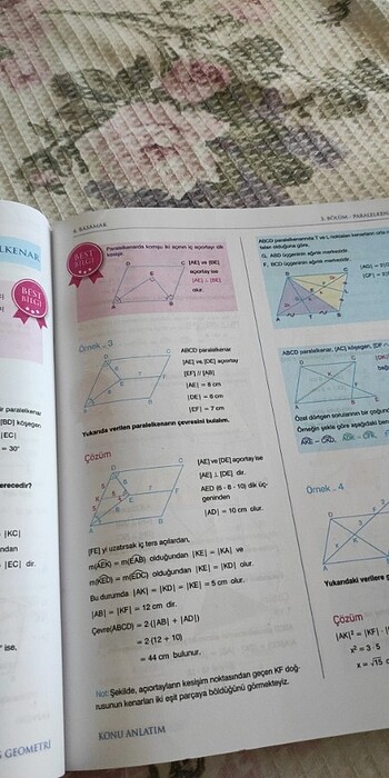  Geometri konu anlatımlı soru Bankası 