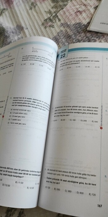  Temek matematik test kitabı 