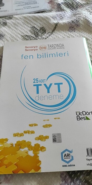  345 tyt fen denemesi