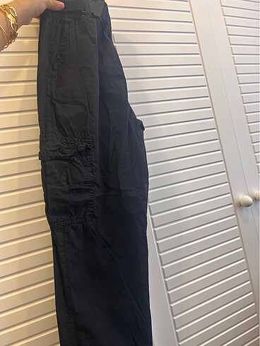 Kargo pantolon siyah s beden - Görsel 2