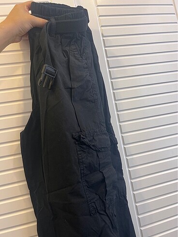 Kargo pantolon siyah s beden - Görsel 3