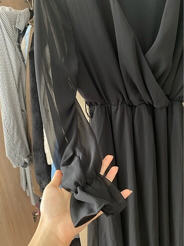 36 Beden Siyah elbise