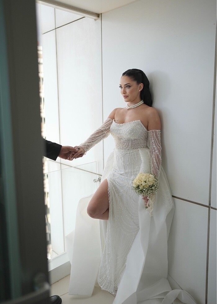 Özel tasarım gelinlik - Görsel 4