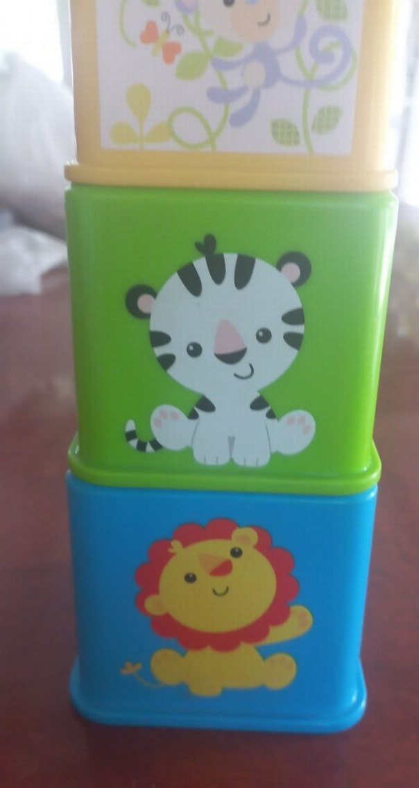 Renkli Montessori Eğitici Oyuncak Küpleri - Görsel 2