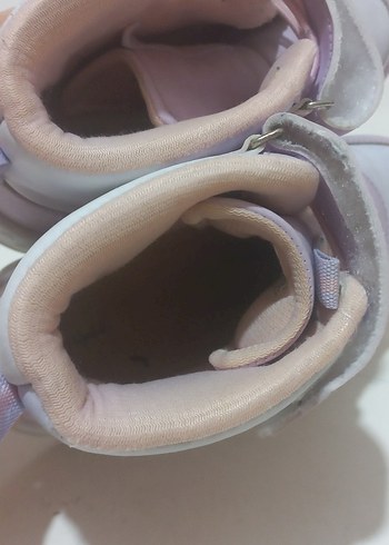 Kız Çocuk Lila Baskılı İşıklı Spor Ayakkabı - Görsel 3