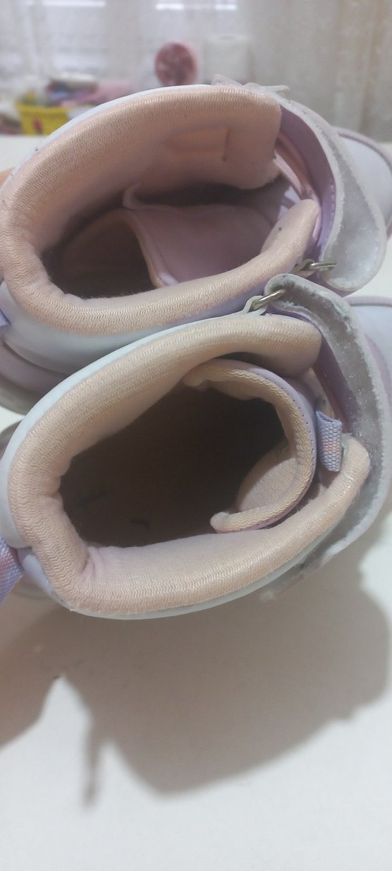 Kız Çocuk Lila Baskılı İşıklı Spor Ayakkabı - Görsel 3