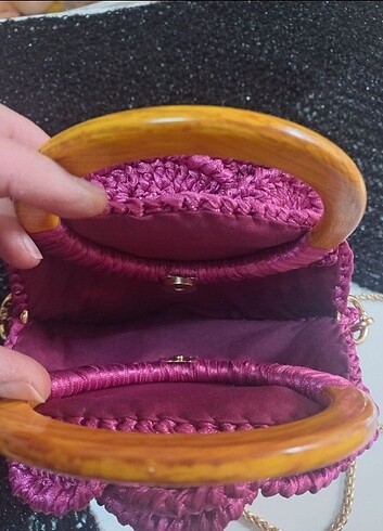 Kadın gül çanta - Görsel 2