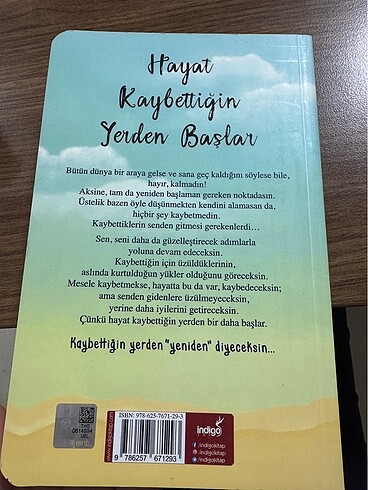 Beden Hayat kaybettiğin yerden başlar