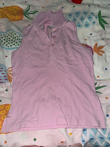 Pembe vintage bluz