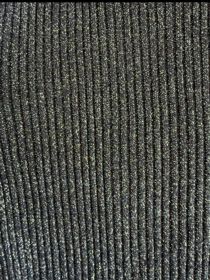 Gri Kadın Boğazlı Triko Kazak - Görsel 2