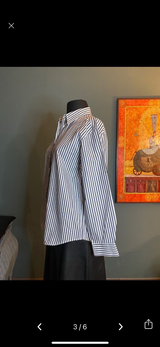 Bej ve Gri Çizgili Erkek Papyon - Görsel 4