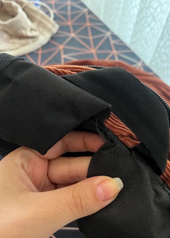 Diğer Kahverengi Kadın Süet Sırt Çantası