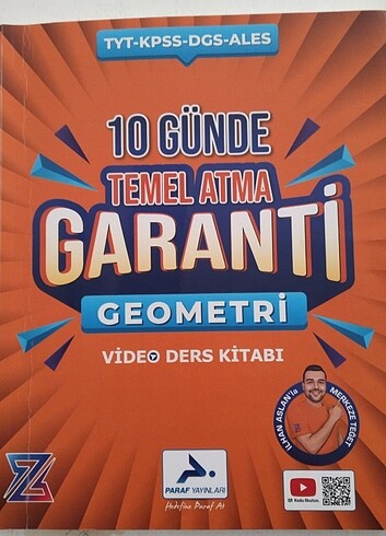 10 Günde Temel Atma Garanti Geometri Video Ders Kitabı
