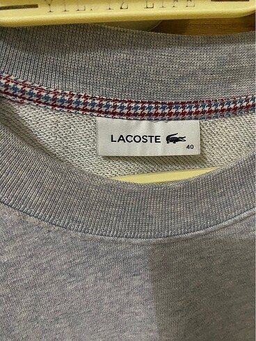 40 Beden Lacoste orjinal sweatshirt