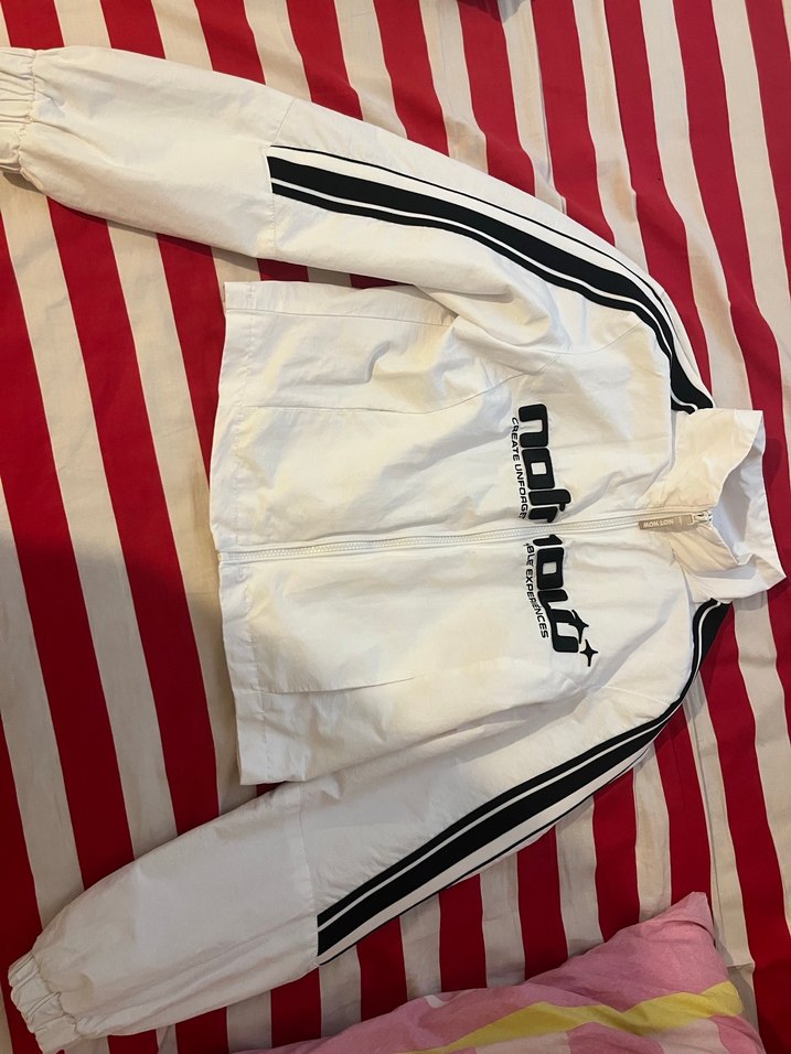 bershka beyaz ceket - Görsel 2