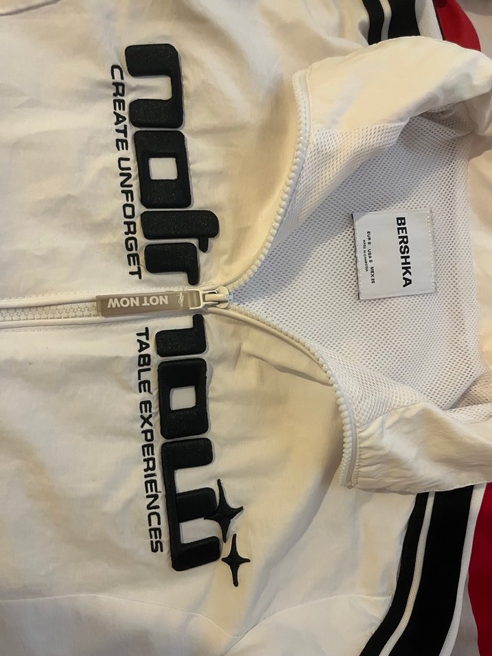 bershka beyaz ceket - Görsel 3