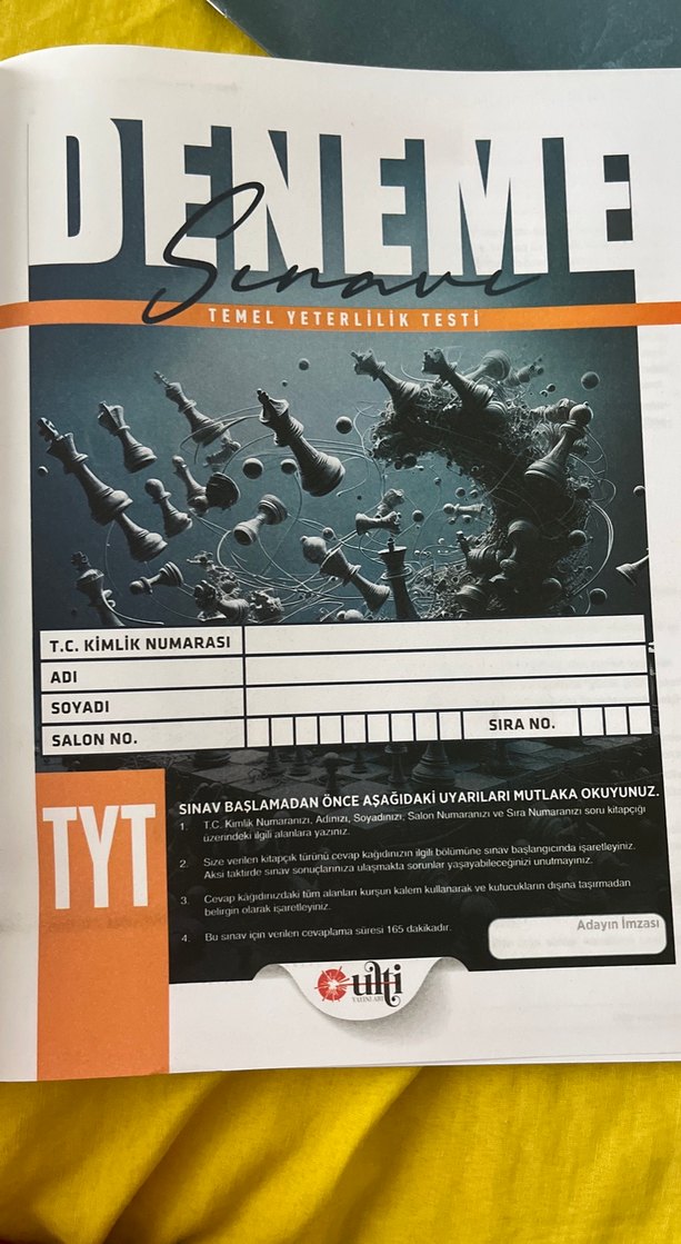 Krallar Karması TYT Denemeleri Soru Kitabı - Görsel 4