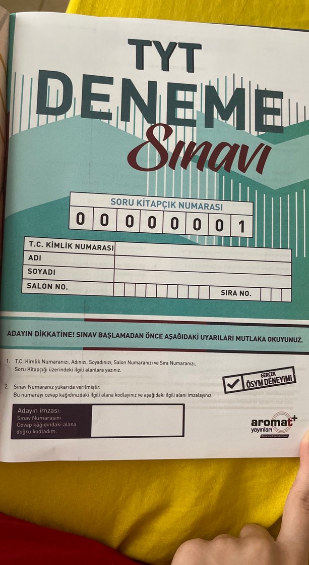Krallar Karması TYT Denemeleri Soru Kitabı - Görsel 3