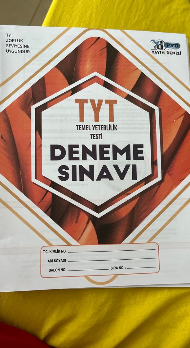 Krallar Karması TYT Denemeleri Soru Kitabı - Görsel 2