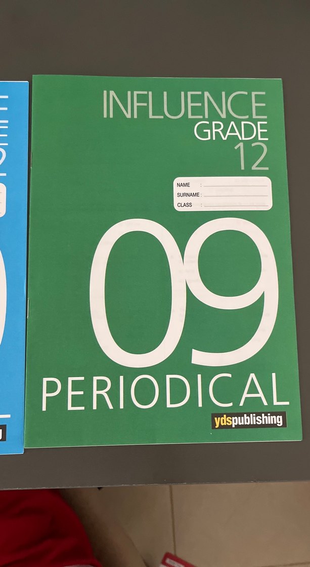 Influence Grade 12 Periodical 09-10 Set - Görsel 3