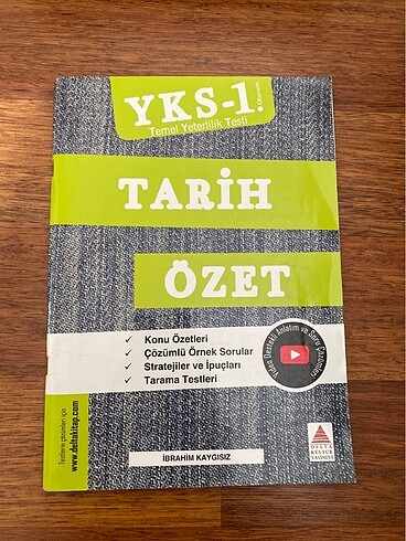 Delta Yayınları TYT Tarih Özet