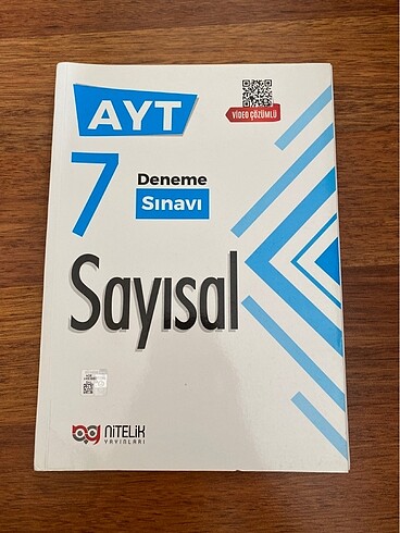 Nitelik Yayınları AYT Sayısal Deneme