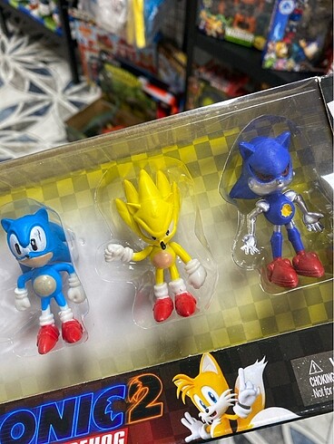  Beden Renk Sonic figür