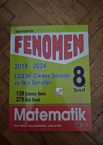 Fenomen 8. Sınıf Matematik LGS Soru Bankası